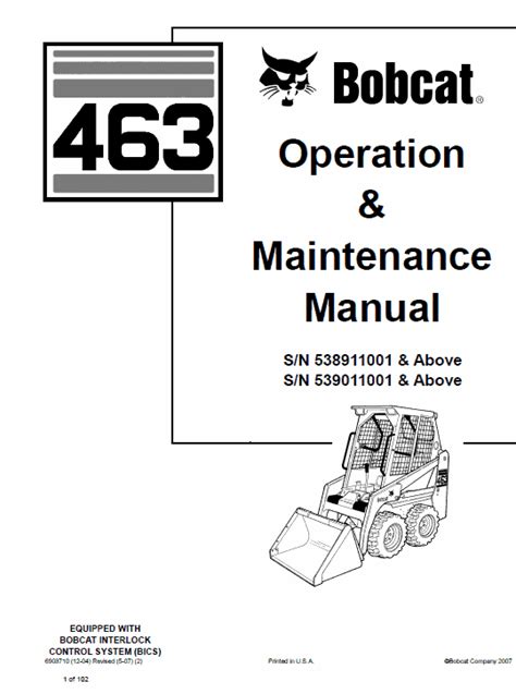 bobcat 463 skid steer|bobcat 463 wiring diagram.